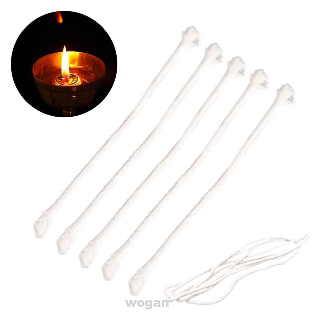 12pcs Long Lasting Home Decor Replacement Parts For Wine Bottle Butter Lamp Fiberglass Tiki Torch Wick