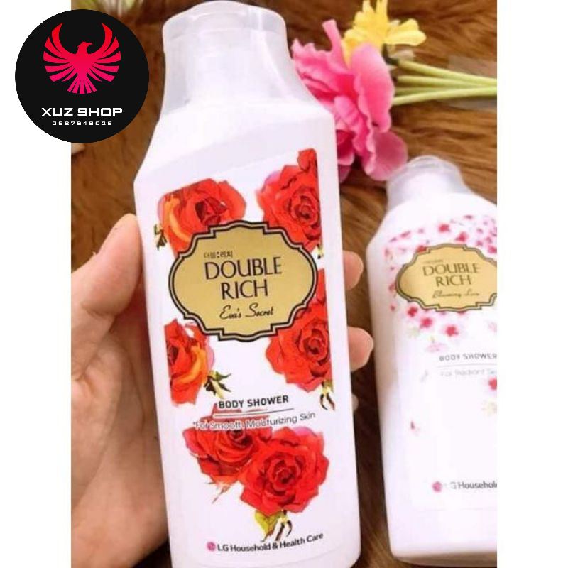 Có 4 mùi - Sữa tắm Double Rich