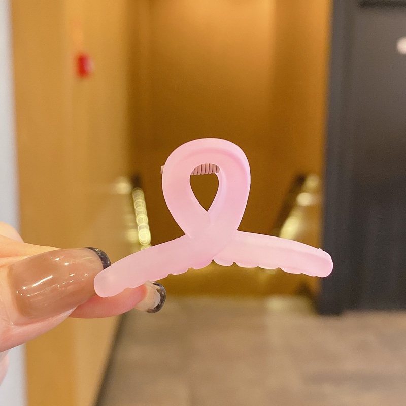 Kẹp tóc mặt nhám thời trang Hàn Quốc trẻ trung chất lượng cao