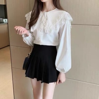 [Hàng order] Áo sơ mi nữ tiểu thư cổ ren
