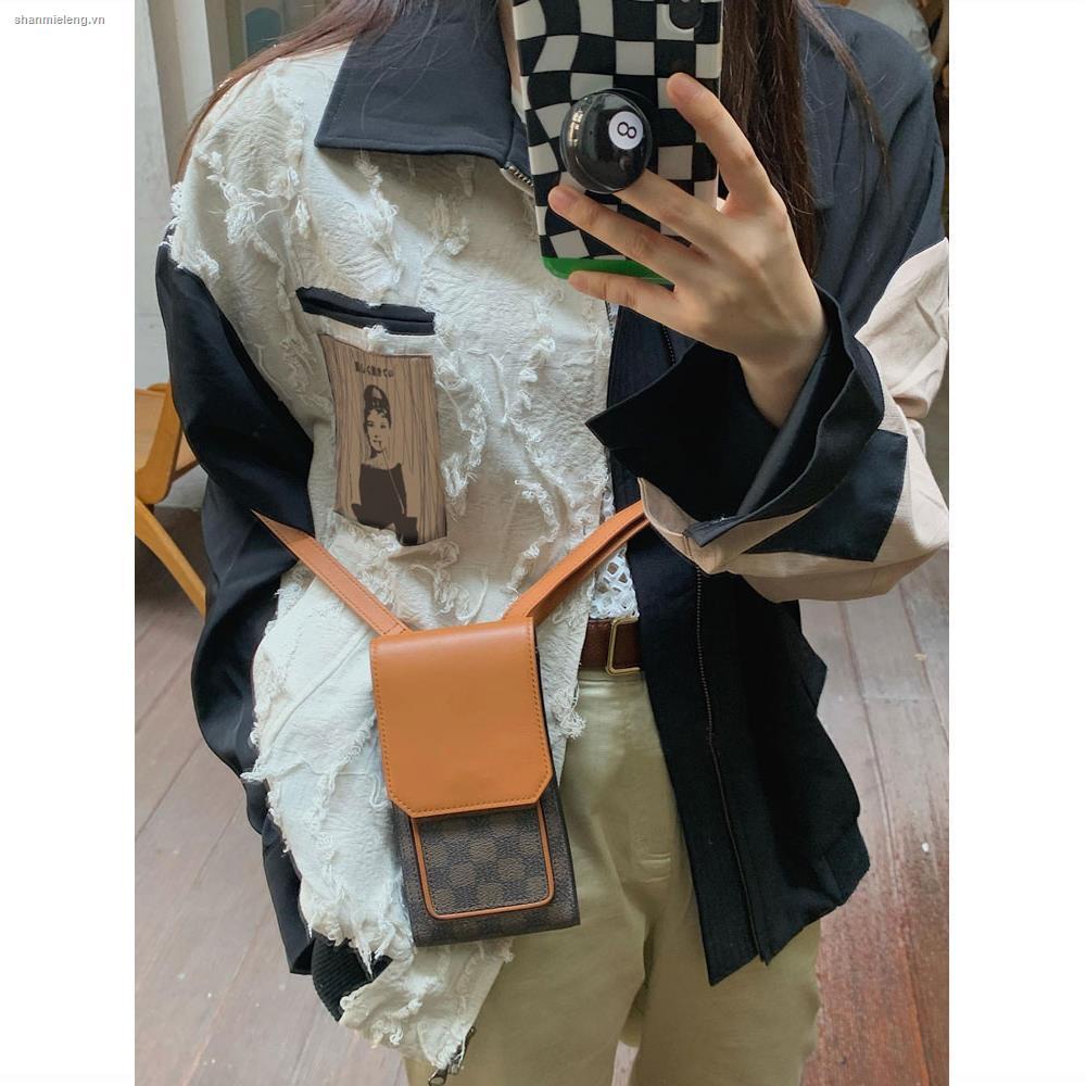 ┅Korean version of the national tide patch splicing jacket jacket female students autumn new lapel all-match baseball uniform overalls