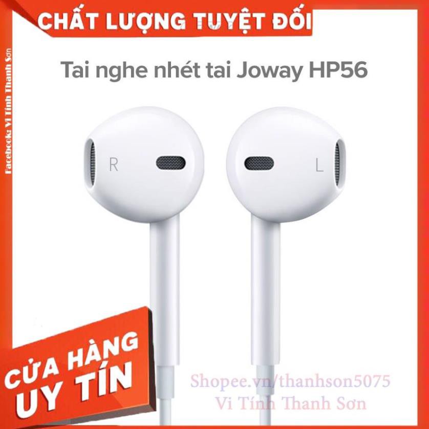 [Mã TH10KD20  hoàn đến10K xu] Tai nghe nhét tai Joway HP56 - Vi Tính Thanh Sơn