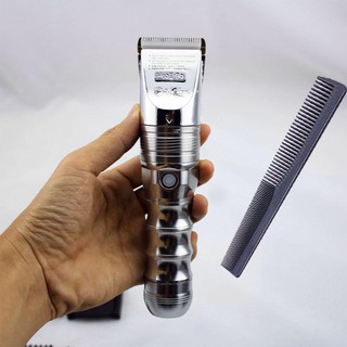 [Giá Sốc]Tăng Đơ Hớt Tóc Nam Chuyên Nghiệp HUAERBO B60(Màu Bạc) TẶNG Lược Tiện Dụng