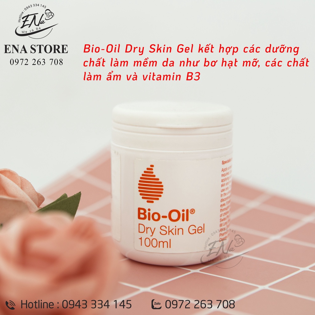 Gel dưỡng da khô bio-oil 100ml