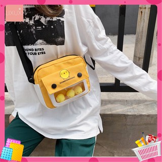 Túi tote vải bố đựng đồ canvas đeo chéo gà con