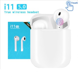 Tai Nghe Bluetooth ipod i11 Cảm ứng 5.0 âm thanh Stereo Super Bass