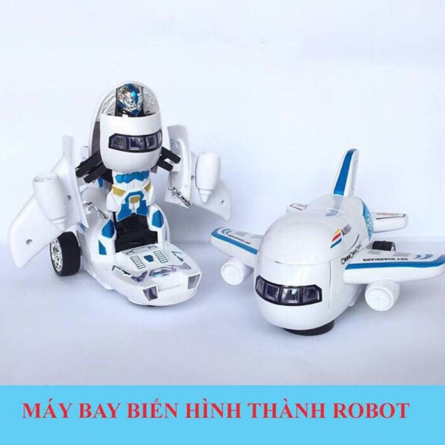 Máy Bay Biến Hình Robot Chạy Bin