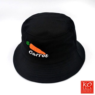 Nón Bucket Thêu Củ Carot