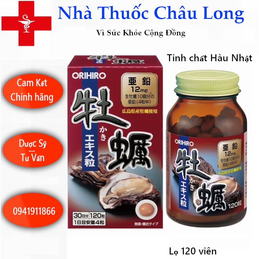 Tinh Chất Hàu Tươi Orihiro Oyster Nhật Bản