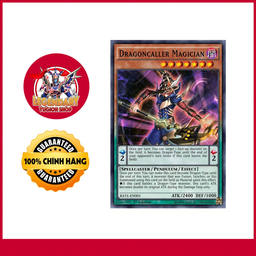 [EN-JP][Thẻ Bài Yugioh Chính Hãng] Dragoncaller Magician