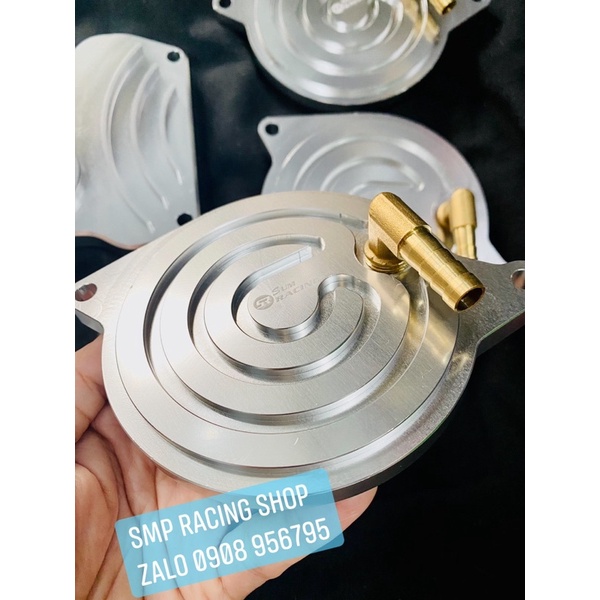 Nắp tròn đầu CNC gắn cho Exciter các đời mẫu K1 - SUM RACING
