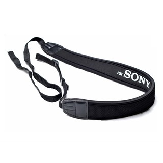 Mua Dây đeo cổ máy ảnh chống mỏi chữ Sony có mút đệm dày dặn êm ái