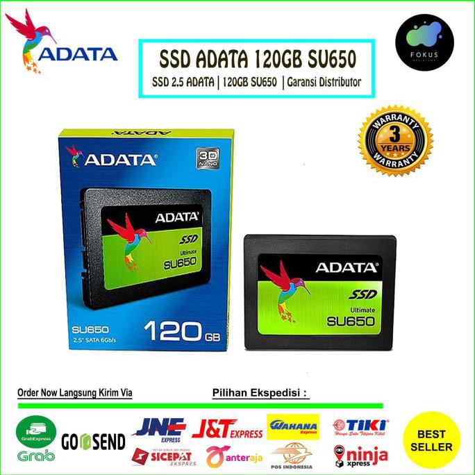 Bộ Chuyển Đổi Adata Ssd SU650 ULTIMATE 120GB 2.5 "SATA III