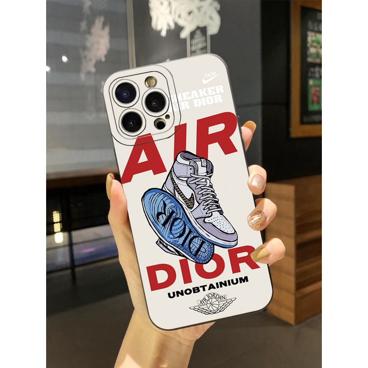 Ốp Điện Thoại Viền Vuông In Chữ Just Do it Cho Realme C35 C11 2021 C12 C15 C21Y C25Y C25S Realme5 5i 6i 8 Pro