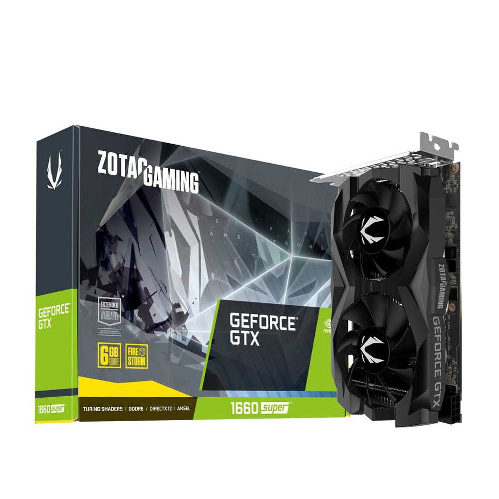 VGA ZOTAC GeForce GTX 1660 Super Twin Fan Gaming (ZTT16620F10L)