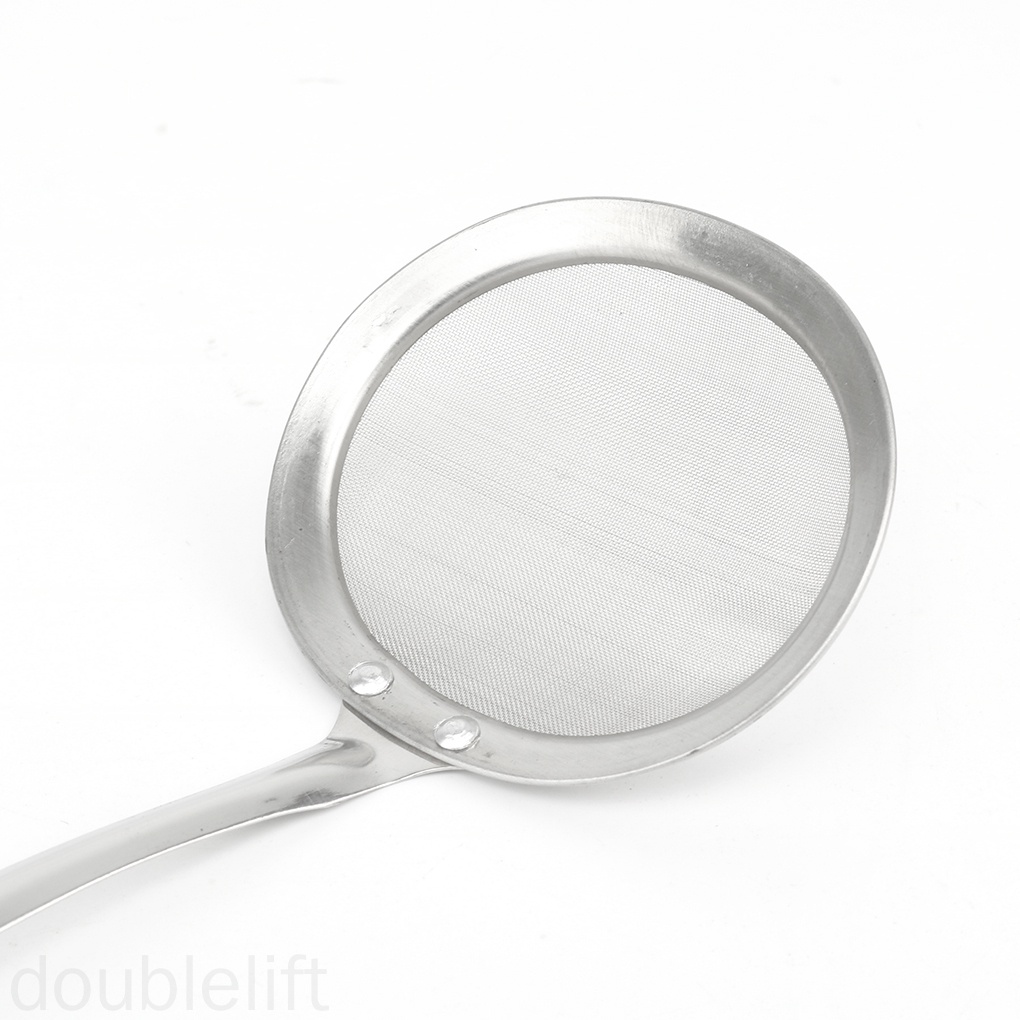 Vợt Vớt Thực Phẩm Ráo Dầu Bằng Thép Không Gỉ Tiện Dụng