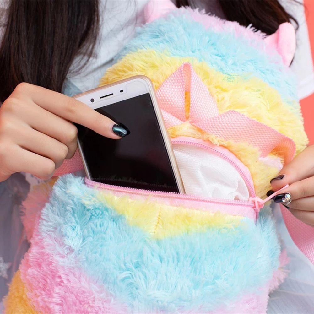 Balo Hình Lạc Đà Alpaca Nhồi Bông Mềm Mại Dành Cho Trẻ Em