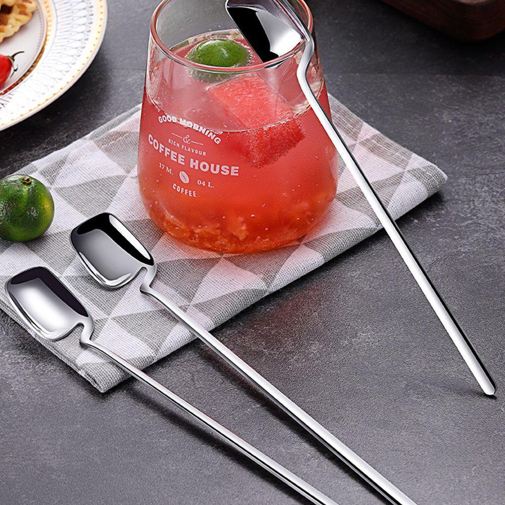 WATTLE Bộ 2 Muỗng Khuấy Bằng Thép Không Gỉ Chất Lượng Cao