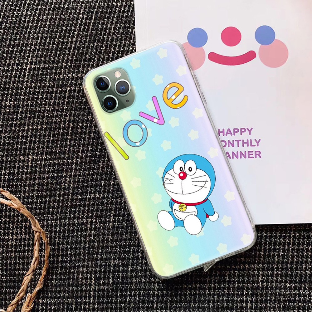 Ốp Lưng Mềm Trong Suốt Hình Doraemon Đáng Yêu Cho Oppo F3 F15 F5 F7 F9 F11 Pro F1S F1 Plus Va101