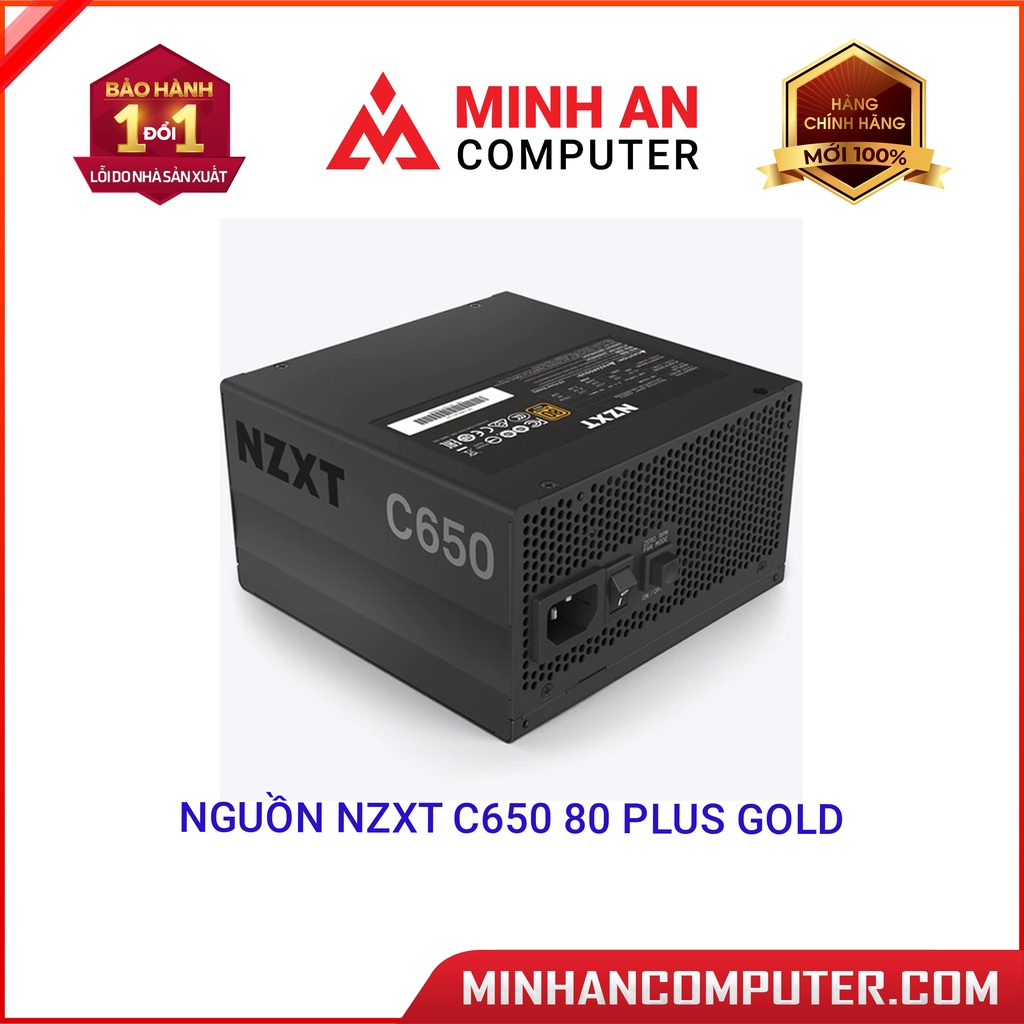 Nguồn máy tính NZXT C650 80 Plus Gold