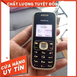 điện thoại nokia 1208,điện thoại giá rẻ Điện thoại cổ Nokia1208 đã qua sử dụng pin ngon sóng khỏe ngọc sơn mobile