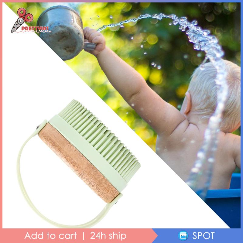 Bàn Chải Gội Đầu Mát Xa Da Đầu Bằng Silicon Mềm Prettyia1 Cho Bé