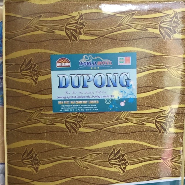 NỆM BÔNG ÉP DUPONG 160x200x9cm