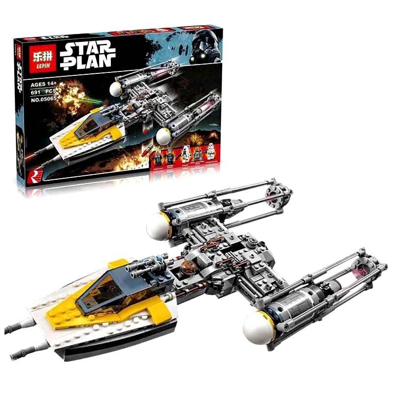Lego Star Wars - Lepin 05065 ( Lắp Ráp Máy Bay Ném Bom Cánh Y 731 khối )