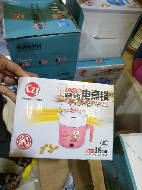 Ca nấu mì siêu tốc - Hàng công ty Full Box