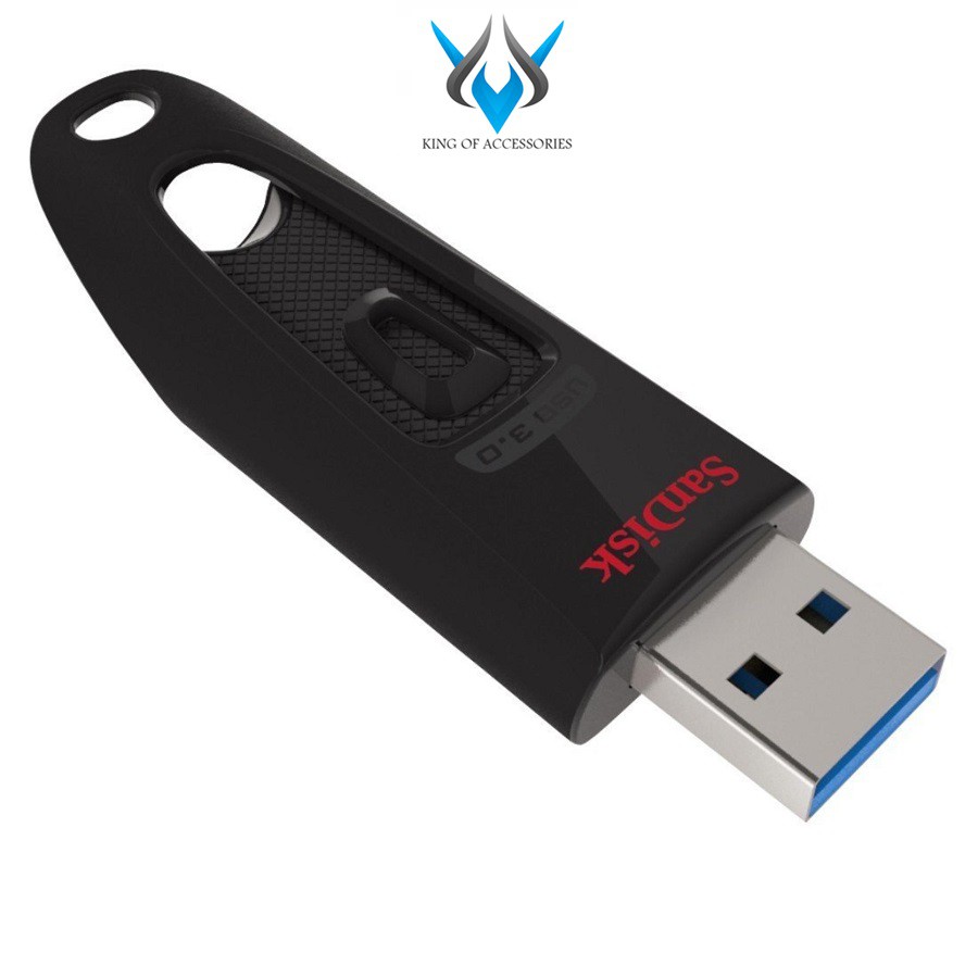 USB 3.0 SanDisk Ultra CZ48 64GB 100MB/s (Đen)