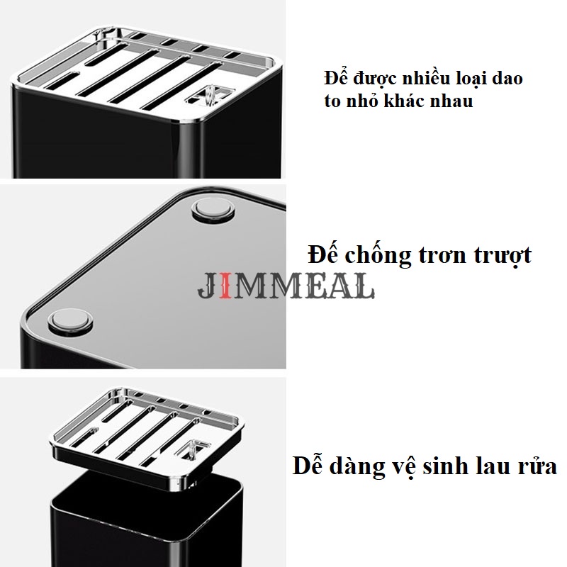 Hộp Đựng Dao Kéo JIMMEAL Nhựa ABS Đa Năng
