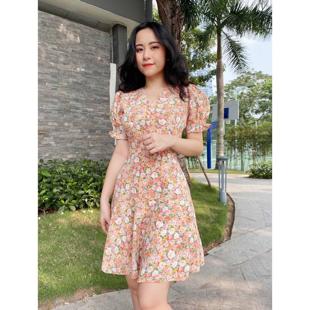 [Mã FATHANG5 giảm 10K đơn 50K] Đầm nữ hoa nhí đuôi cá thời trang hè MẶC SIÊU MÁT SIÊU XINH may 2 lớp, lót cotton mềm mịn | BigBuy360 - bigbuy360.vn