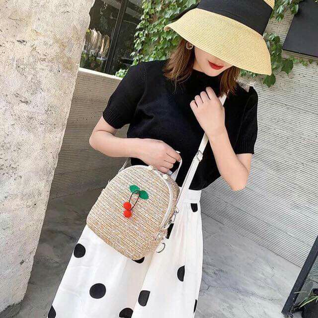 Balo mini chery cói