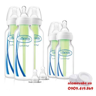 SET 5 BÌNH SỮA DR BROWN OPTION 2016