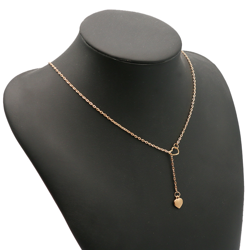 vòng cổ Mặt Hình Trái Tim Thời Trang Cho Nữ