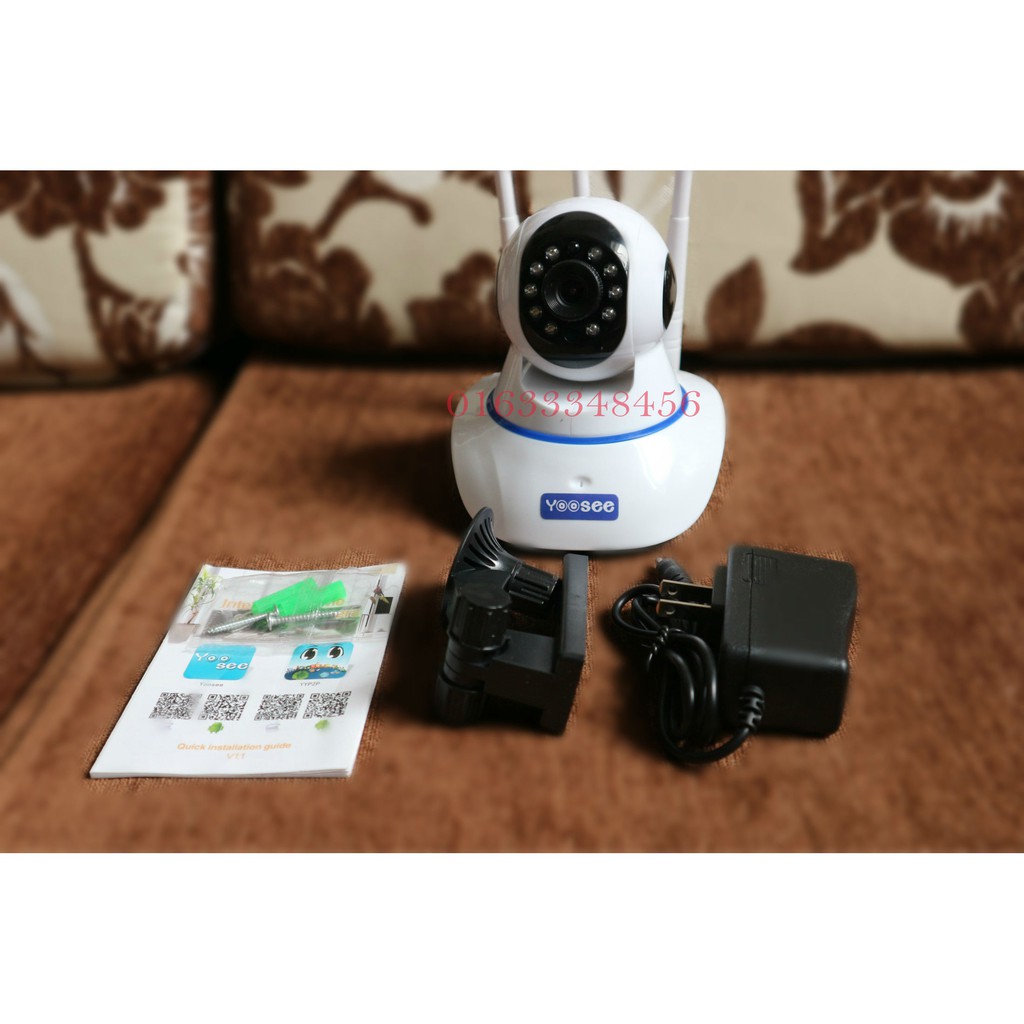 Camera IP thông minh 3 râu Yoosee cài đặt dễ dàng