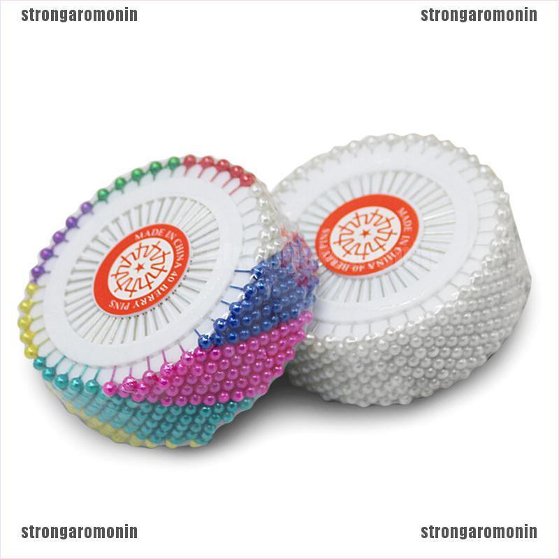 Set 480 ghim cố định gắn hạt ngọc trai nhiều màu sắc chuyên dụng cho may vá