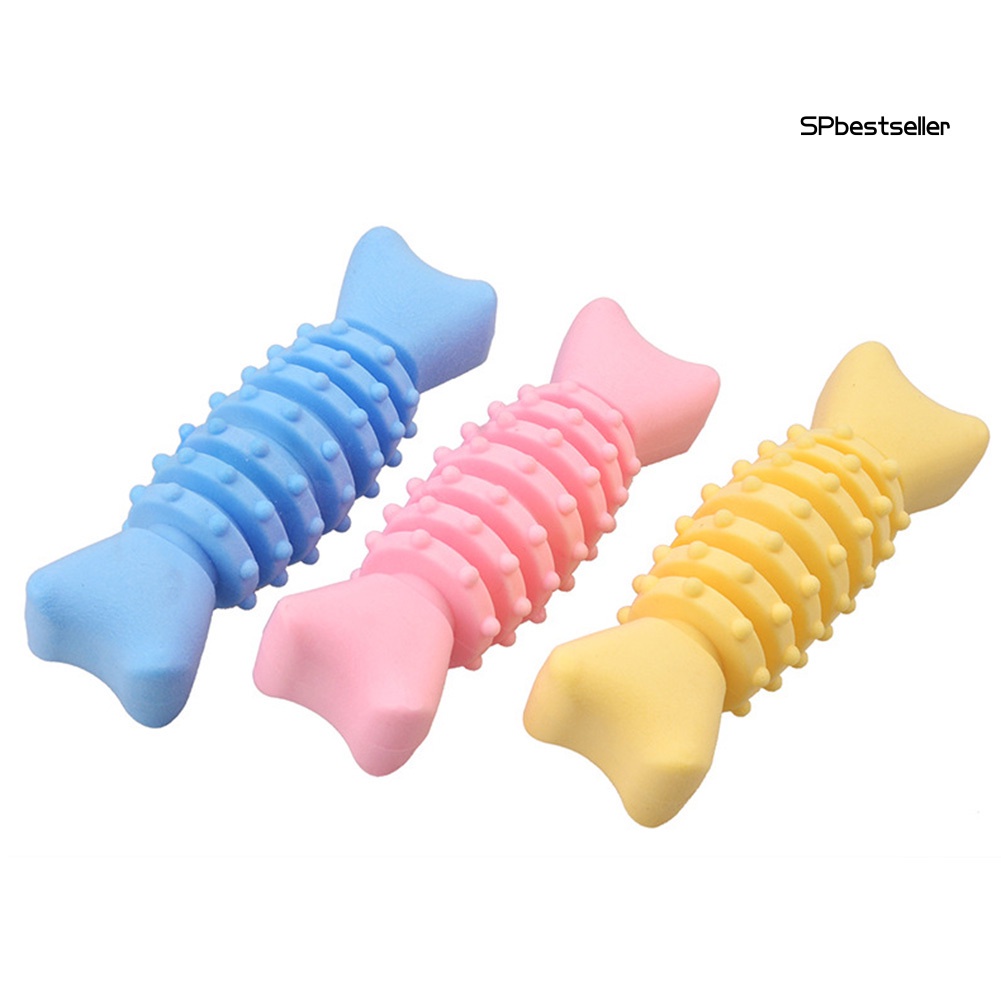 Đồ Chơi Gặm Hình Xương Cá Chống Cắn Cho Thú Cưng