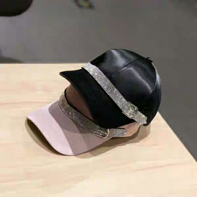 mũ phớt đính đá cá tính cho nữ