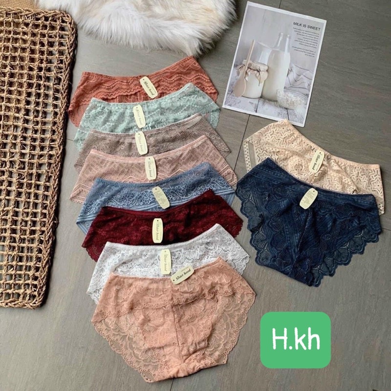 Quần lót ren chạy đơn siu rẻ