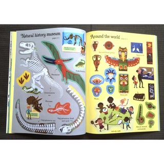 [Big Sale!] Dính dán - Usborne sticker book - Museums