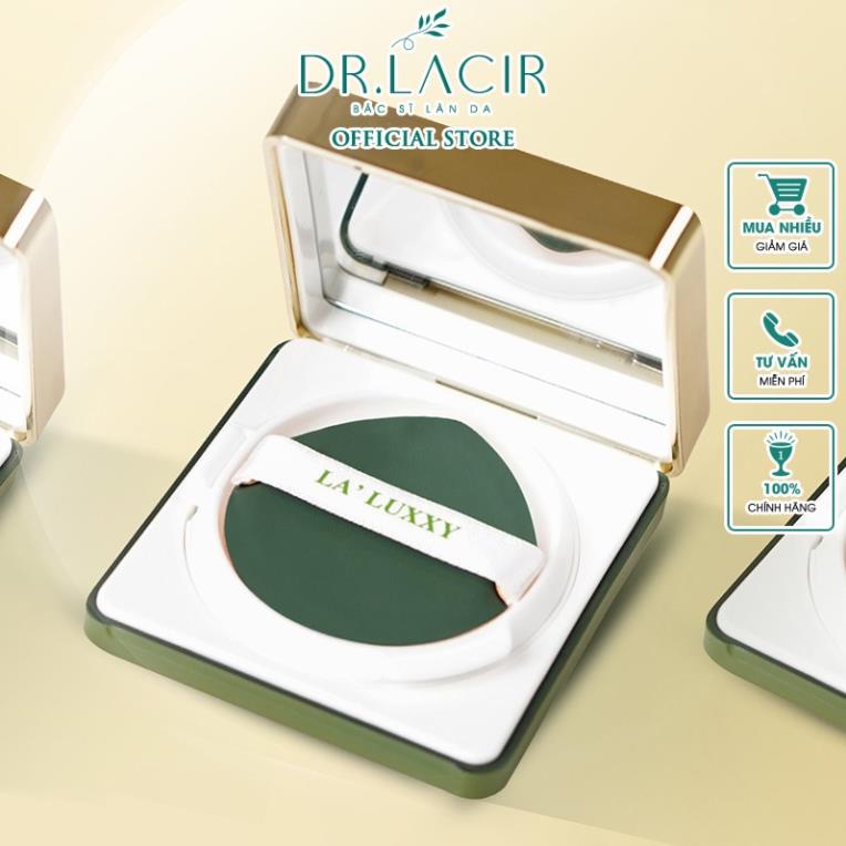 Phấn Nước cusion che mờ khuyết điểm,kiểm soát dầu trên da, chỉ số chống nắng SPF50/PA+++ La'luxxy DRLACIR