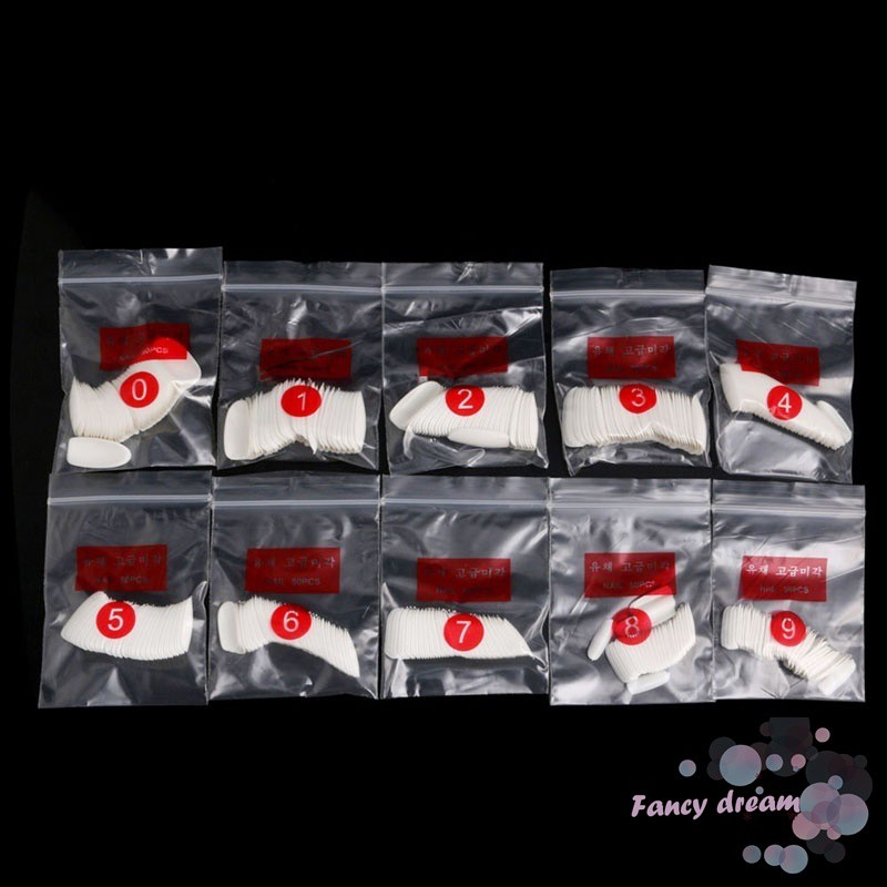 Set 500 móng giả chuyên dùng trong trang trí móng nghệ thuật