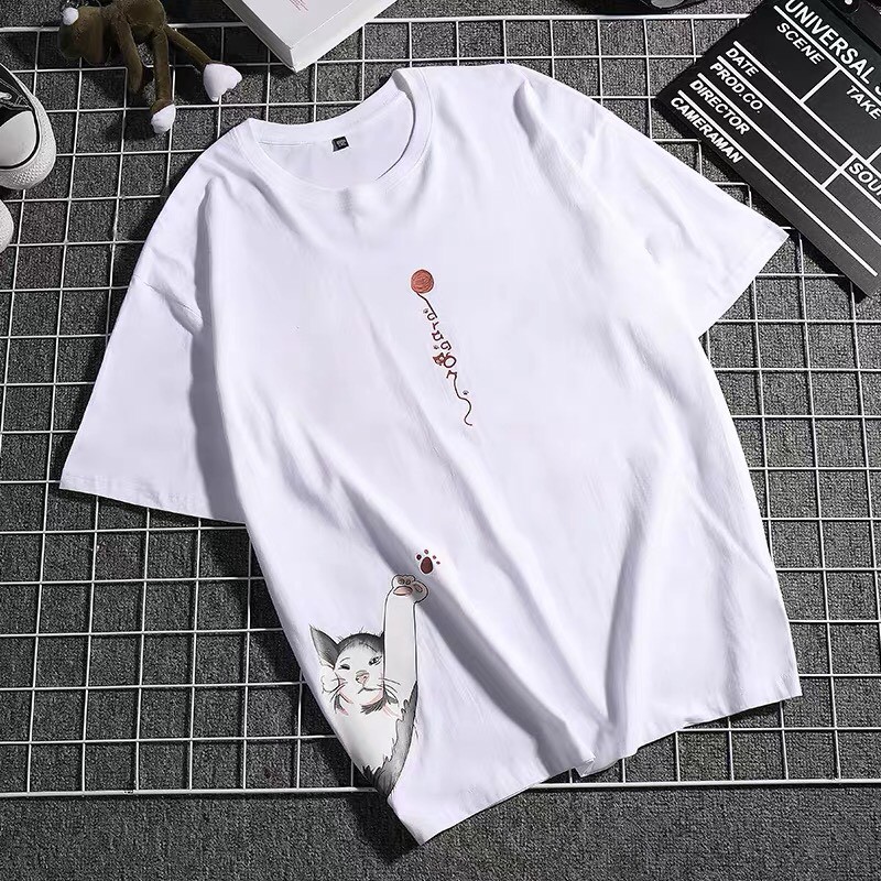 Áo phông unisex form rộng WIND oversize tay lỡ Mèo Cào thời trang nam nữ ulzzang | BigBuy360 - bigbuy360.vn