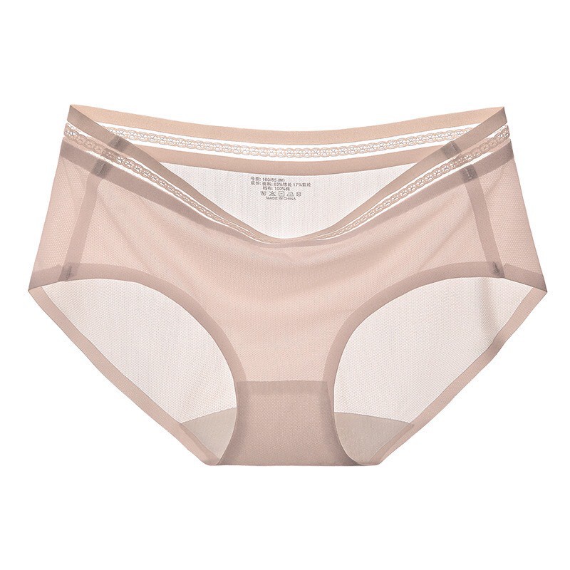 Quần lót tàng hình băng lụa thông hơi Vanvene chống hằn giấu viền tốt quần chip nữ cạp vừa với 10000 lỗ thoáng khí Q363 | BigBuy360 - bigbuy360.vn