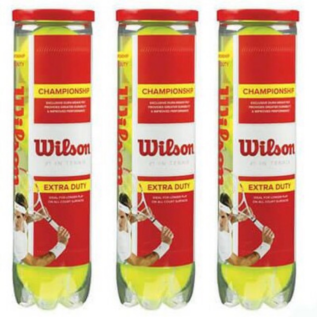 Banh tennis Wilson đỏ 4 trái