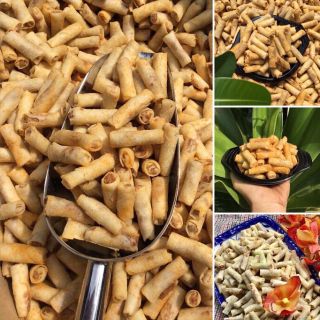 SNack CHẢ GIÒ TÔM SẤY MINI ĂN LIỀN