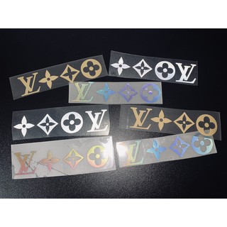 Decal Logo Nhỏ Sticker Patch in áo ủi trực tiếp lên vải logo Hoa LV siêu chất