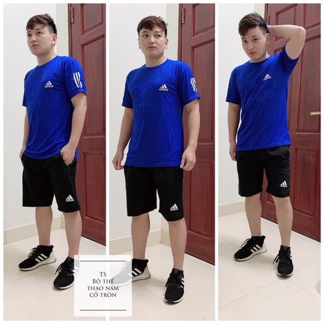 Set Bộ Thể Thao Nam - Bộ Quần Áo Thể Thao Nam Adidas Mùa Hè 2021