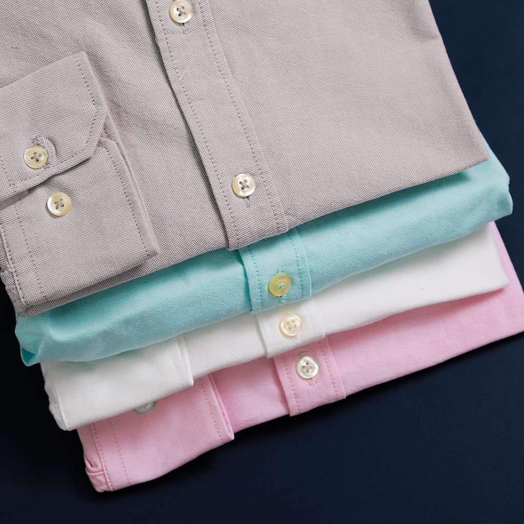 Áo sơ mi nam vải Oxford tay dài, vải đẹp , chuẩn from | BigBuy360 - bigbuy360.vn